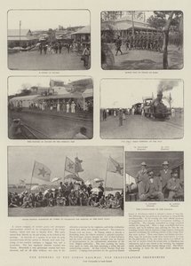 Åpningen av Kongo-jernbanen, innvielsesseremoniene av English Photographer