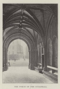Verandaen til Guildhall av English Photographer