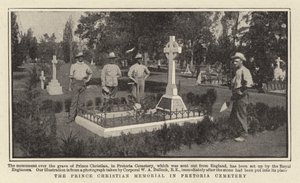 Prince Christian Memorial på Pretoria kirkegård av English Photographer