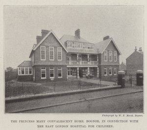 The Princess Mary Convalescent Home, Bognor, i forbindelse med East London Hospital for Children av English Photographer