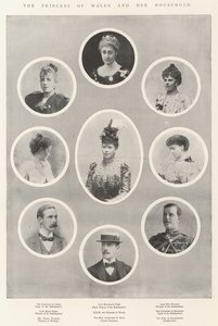 Prinsessen av Wales og hennes husholdning av English Photographer