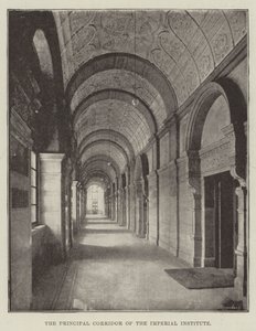 Hovedkorridoren til Imperial Institute av English Photographer