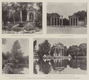 Kjøpet av Villa Borghese av den italienske regjeringen, hjulpet av kong Victor Emmanuels private abonnement