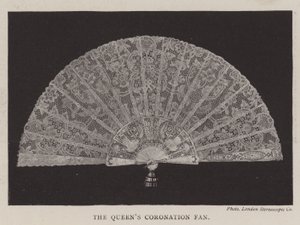 The Queens Coronation Fan av English Photographer