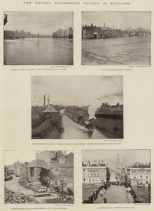 De nylige katastrofale flommene i England