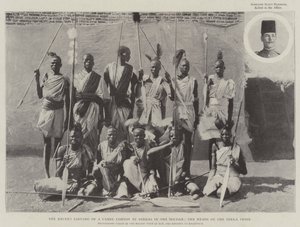 Den nylige plyndringen av en kamelkonvoi av Dinkas i Soudan, lederne av Dinka-stammen av English Photographer