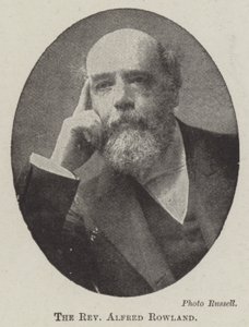 Pastor Alfred Rowland av English Photographer