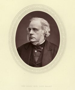 Høyre Hon. John Bright av English Photographer