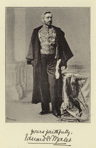 Høyre ære Sir Edward Malet, GCB, Hennes Majestets ambassadør ved domstolen i Tyskland av English Photographer
