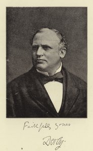 The Right Hon the Earl of Derby, KG av English Photographer