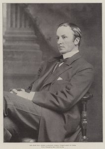Høyre ærede George Nathaniel Curzon, visekongevalgt av India