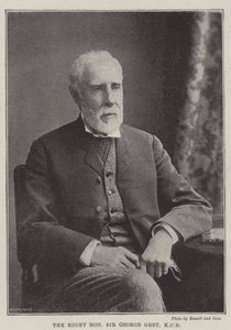 Høyre ærede Sir George Grey, KCB av English Photographer