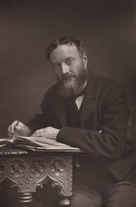Høyre ærede Sir M Hicks-Beach av English Photographer