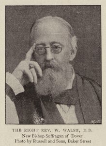 Den høyre pastor W Walsh, DD av English Photographer