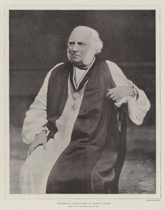 Høyre pastor William Stubbs, DD, biskop av Oxford av English Photographer