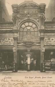 The Royal Arcade, Bond Street av English Photographer