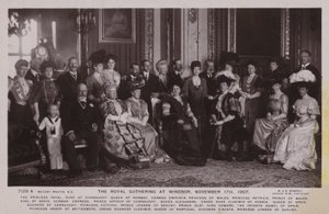 Royal Gathering i Windsor, 17. november 1907 av English Photographer