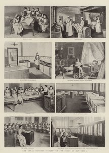 The Royal Masonic Institution for Girls at Battersea av English Photographer