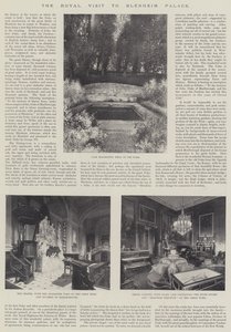 Det kongelige besøket i Blenheim Palace