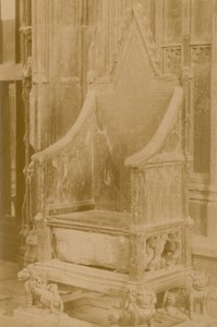 The Stone of Scone i kroningsstolen av English Photographer