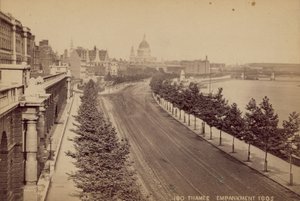 Themsen Embankment, London av English Photographer