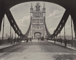 Tower Bridge (s/h-bilde) av English Photographer