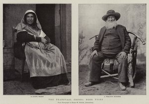 Transvaal-krisen, boertyper av English Photographer