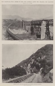 Transvaal-krigen, Scenes of the Boer Retreat langs Delagoa Bay Railway