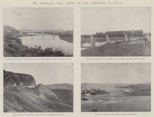 Transvaal-krigen, scener fra operasjonene i Natal