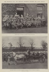 Transvaal-krigen, det sammensatte husholdningsregimentet for aktiv tjeneste av English Photographer