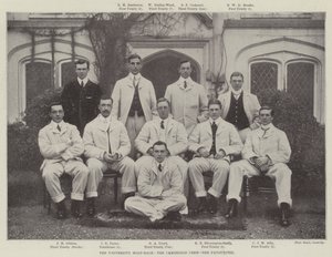 University Boat-Race, Cambridge Crew, Favorittene av English Photographer