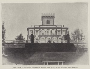 Villa Fabbricotti, Firenze, hvor dronningen vil oppholde seg denne våren av English Photographer