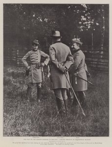 Den tyske keiserens besøk i England, et nylig portrett av hans keiserlige majestet
