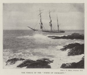Vraket av Firth of Cromarty av English Photographer