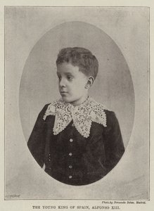 Den unge kongen av Spania, Alfonso XIII av English Photographer