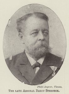 Avdøde admiral baron Sterneck av English Photographer