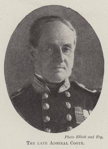 Avdøde admiral Coote av English Photographer