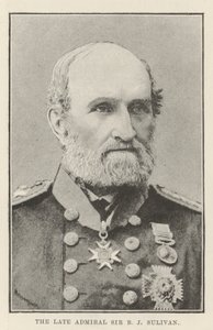 Avdøde admiral Sir B J Sullivan av English Photographer