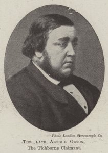 Avdøde Arthur Orton, Tichborne-fordringshaveren av English Photographer