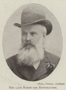 Avdøde baron von Ernsthausen av English Photographer