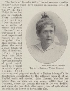 Avdøde Blanche Willis Howard av English Photographer