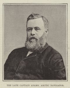 Avdøde kaptein Adams, Arctic Navigator av English Photographer