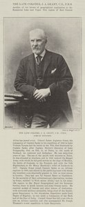 Avdøde oberst J A Grant, CB, FRS, African Explorer av English Photographer