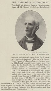 Den avdøde dekanen i St Marys, Edinburgh av English Photographer