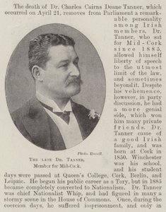 Avdøde Dr Tanner, medlem for Mid-Cork av English Photographer