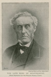 Den avdøde jarlen av Shaftesbury, første president for Ragged School Union av English Photographer