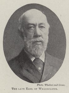 Den avdøde jarlen av Wharncliffe av English Photographer