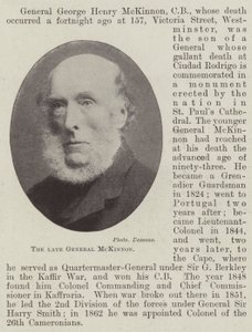 Avdøde general McKinnon av English Photographer