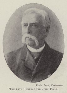 Avdøde general Sir John Field av English Photographer