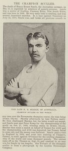 Avdøde H E Searle, fra Australia, verdensmester i sculler av English Photographer